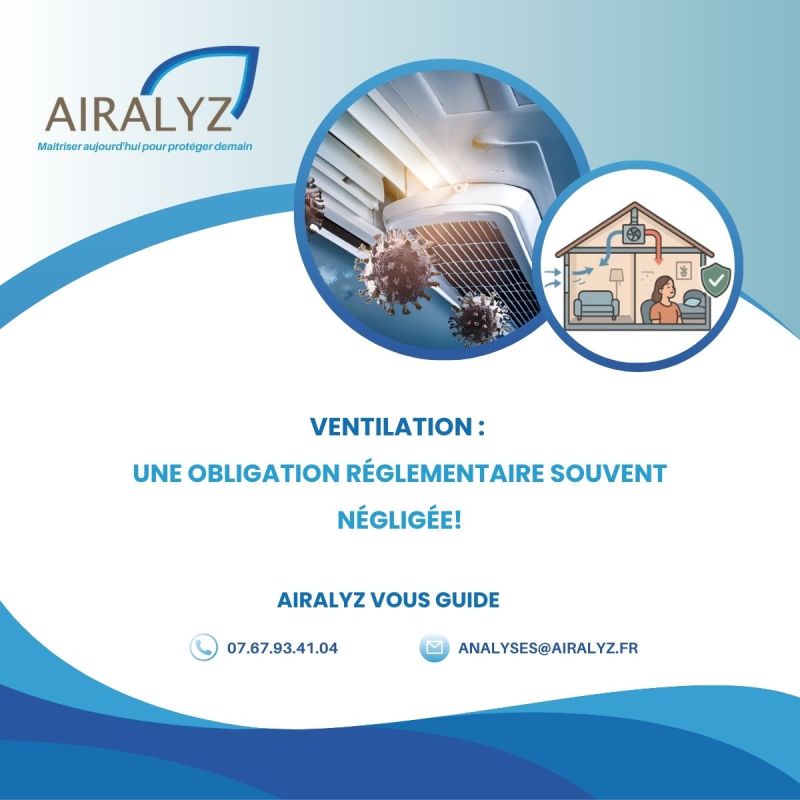 ventilation, une obligation réglementaire souvent négligée